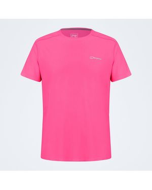 Berghaus Etchfern Tech Tee - Pink