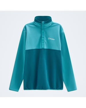 Berghaus Felltop Snap Fleece Pullover Für Herren - Blau