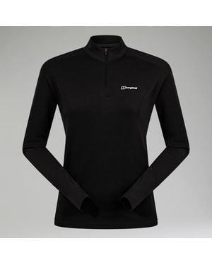 Berghaus Ivyhill Half Zip Top - Black