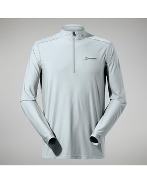 Berghaus 24/7 Tech Tee Long Sleeve Half Zip - Blue