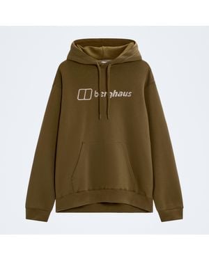 Berghaus Herren Essential Logo Hoodie - Grün