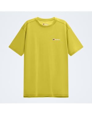 Berghaus Dawdon Tech Tee - Yellow
