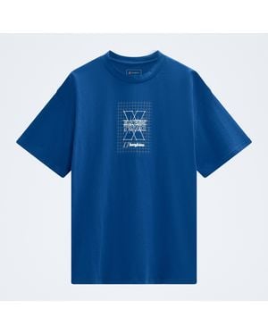 Berghaus Kara-Su Sketch Tee - Blue