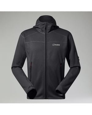 Berghaus Pravitale Mountain 2.0 Hooded Fleece Jacket - Black