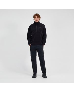 Berghaus Prism Half Zip Polartec Fleece - Black