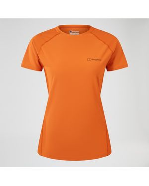 Berghaus 24/7 Crew Short Sleeve Tech Tee - Orange