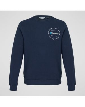 Berghaus Pioneer Circular Logo Sweatshirt - Blue