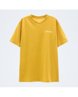 Berghaus Mtn Matrix Essential Tee - Yellow