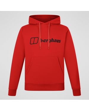 Berghaus Logo Hoody Light - Red