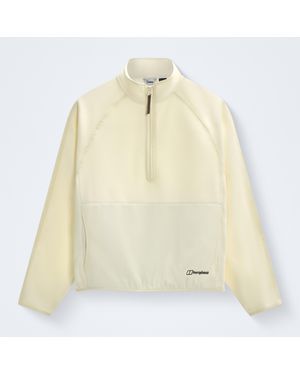 Berghaus Bamburgh Half Zip Fleece - Natural