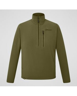 Berghaus Prism Micro Polartec Half Zip Fleece Für Herren - Grün