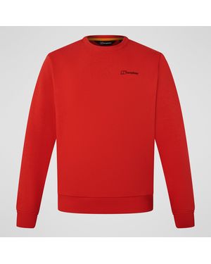 Berghaus Logo Crew Light Jumper - Red