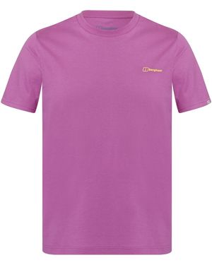 Berghaus Hiker Storyboard Tee - Purple