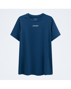 Berghaus Bowburn Tech-T-Shirt Für Damen - Blau
