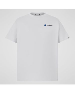 Berghaus Doodle Mountain Patch Tee - White