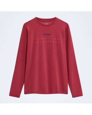 Berghaus Compass Essential Tee - Red