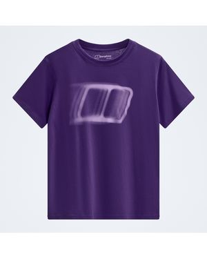 Berghaus Blockmorph Basic-T-Shirt Für Damen - Lila