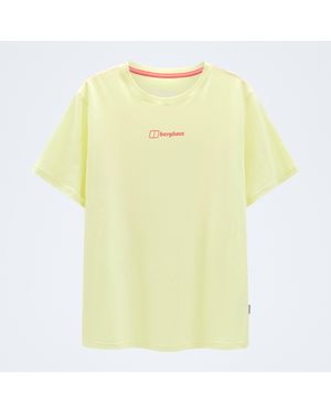 Berghaus Nature Essential Tee - Yellow