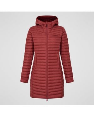 Berghaus Nula Micro Synthetic Insulated Long Jacket - Red