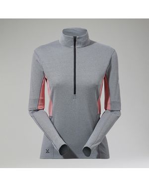 Berghaus Mtn Guide Long Sleeve Half Zip - Grey