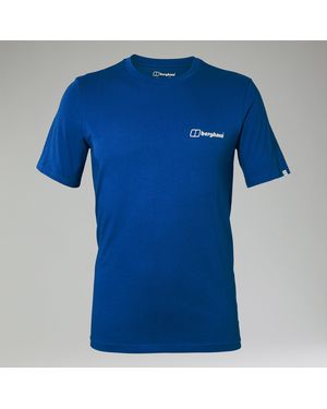 Berghaus Art Short Sleeve T-Shirt - Blue