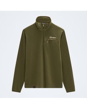 Berghaus Prism 2.0 Micro Half Zip Polartec Fleece - Green