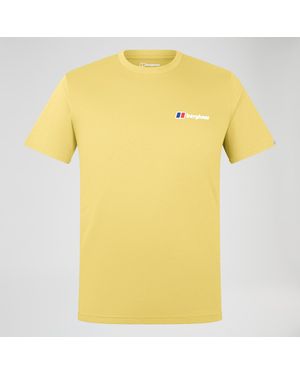 Berghaus Class Logo Tee - Yellow