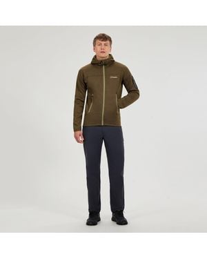 Berghaus Pravitale Mtn 2.0 Hooded Fleece Jacket - Green