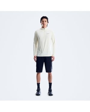 Berghaus 24/7 Half Zip Long Sleeve Tech Tee - White