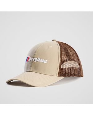 Berghaus Logo Recognition Trucker Cap - Natural