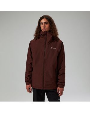 Berghaus Deluge Pro 3.0 Insulated Waterproof Jacket - Brown
