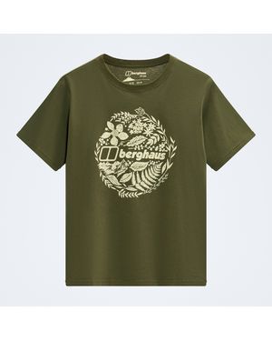 Berghaus Foliage Essential Tee - Green