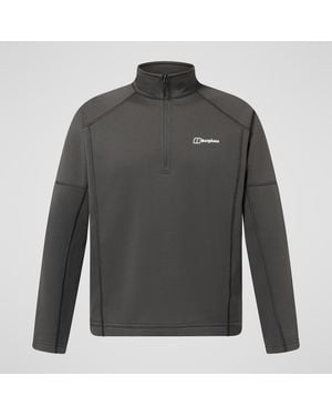 Berghaus Hareby Half-Zip Fleece Jacket - Grey