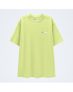 Berghaus Dawdon Tech Tee - Yellow