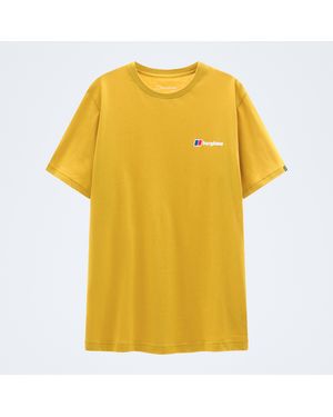 Berghaus Class Logo Tee - Yellow