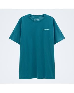 Berghaus Geo-Mountaintry Essential Tee - Blue