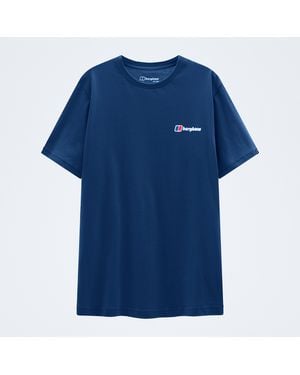 Berghaus Class Logo Tee - Blue