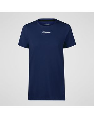 Berghaus Delta Short Sleeve Tech Tee - Blue