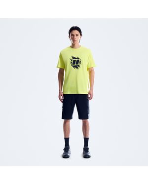 Berghaus Sketched Blocks Essential Tee - Yellow