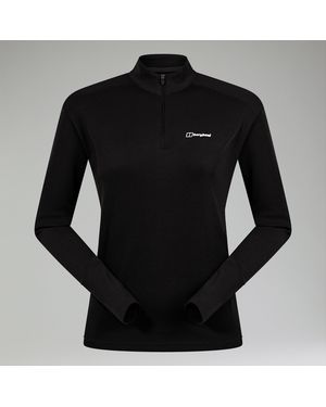 Berghaus Ivyhill Half Zip Top - Black