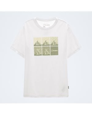 Berghaus Mountainscape Essential Tee - White