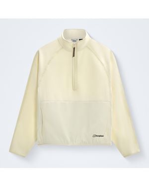 Berghaus Bamburgh Half Zip Fleece - Natural