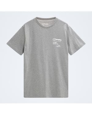 Berghaus Mount 10 Essential Tee - Grey