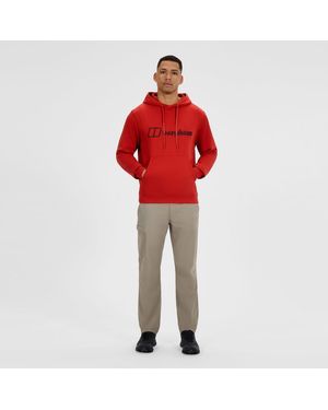 Berghaus Logo Hoody Light - Red