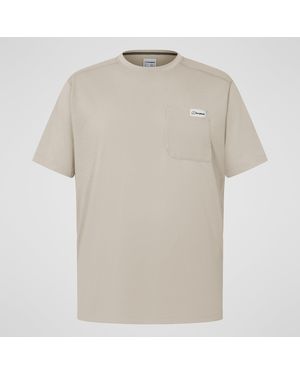 Berghaus Relaxed Short Sleeves Tech Tee - Natural
