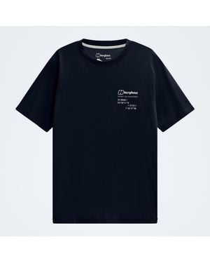 Berghaus Mount 10 Essential Tee - Blue