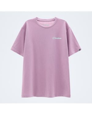 Berghaus Subsection Essential Tee - Purple