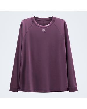 Berghaus Ivyhill Light Long Sleeve Tech Tee - Purple