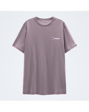 Berghaus Class Logo Tee - Purple
