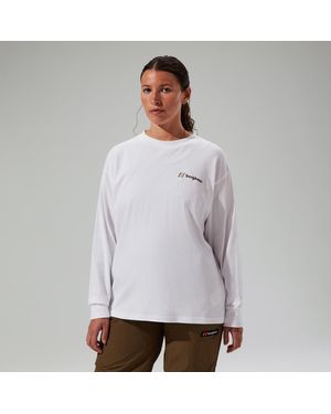 Berghaus Mera Peak Long Sleeve T-Shirt - White